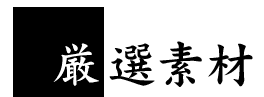 厳選素材